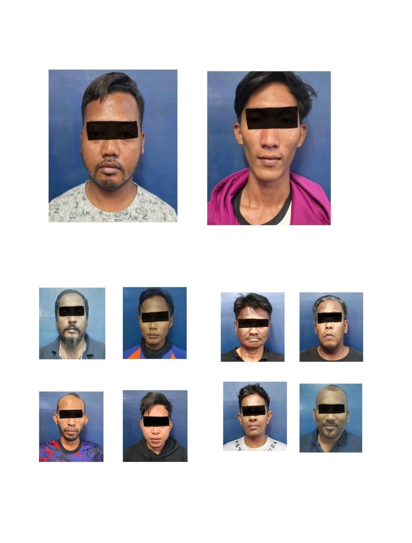 போதைப் பொருள்: பத்து பேர் கைது