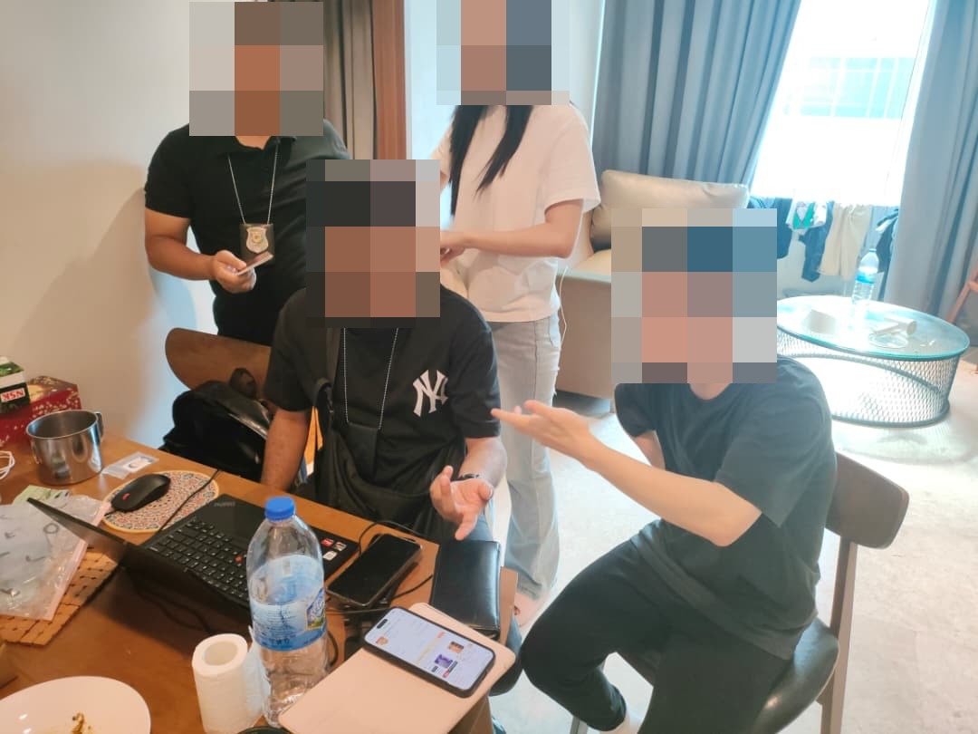 சட்டவிரோத சூதாட்ட நடவடிக்கையில் சிக்கிய சீனக் கும்பல்!