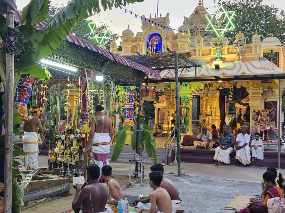 அலோர் காஜா, ஜாலான் சிம்பாங் அம்பாட், ஸ்ரீ பால தண்டாயுதபாணி ஆலயத்தில் கந்த சஷ்டி விரத பூஜை