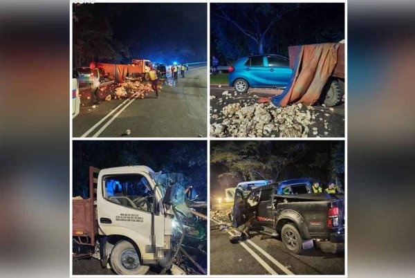 கேபள் கம்பிகளைத் திருடிய கும்பல் விபத்துக்குள்ளானது