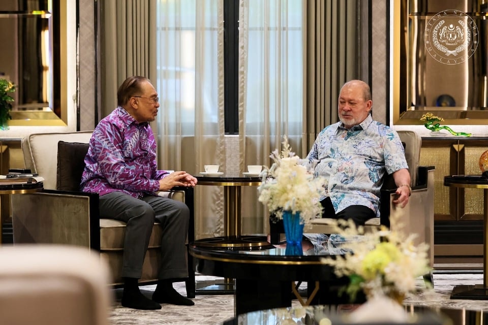 மாமன்னருடன் பிரதமர் டத்தோ ஶ்ரீ அன்வார் சந்திப்பு