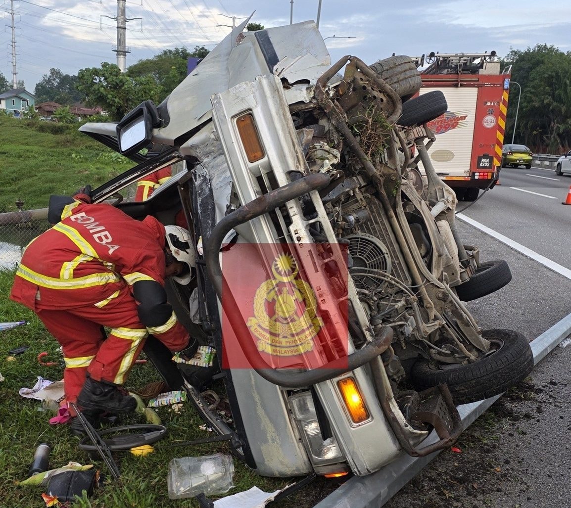 விபத்தில் இரு பெண்கள் காயமுற்றனர்