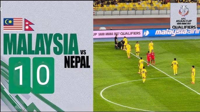 நேப்பாளத்தை வீழ்த்தியது மலேசியா