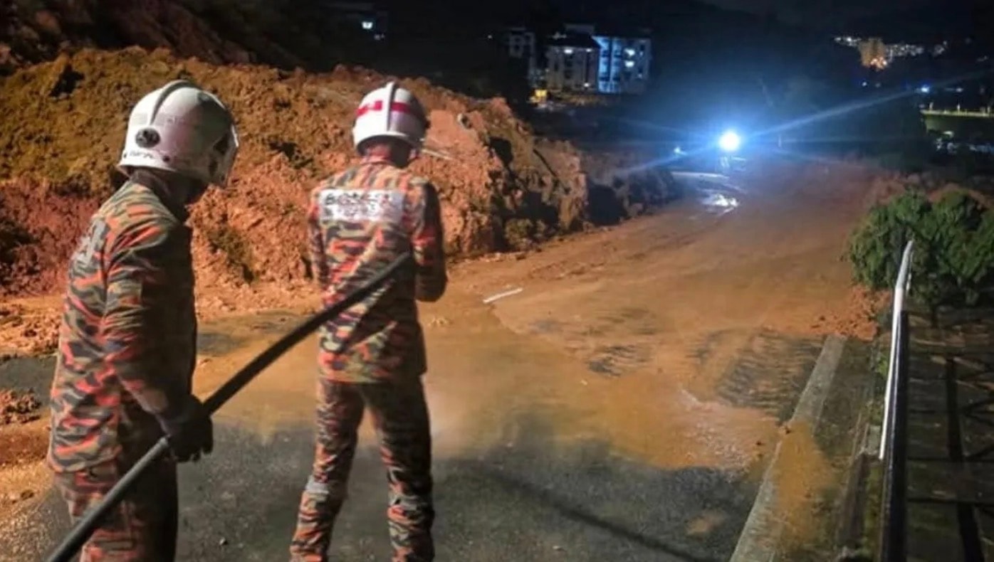 புஞ்சாக் அராபெல்லா சாலை மீண்டும் போக்குவரத்து திறக்கப்பட்டது