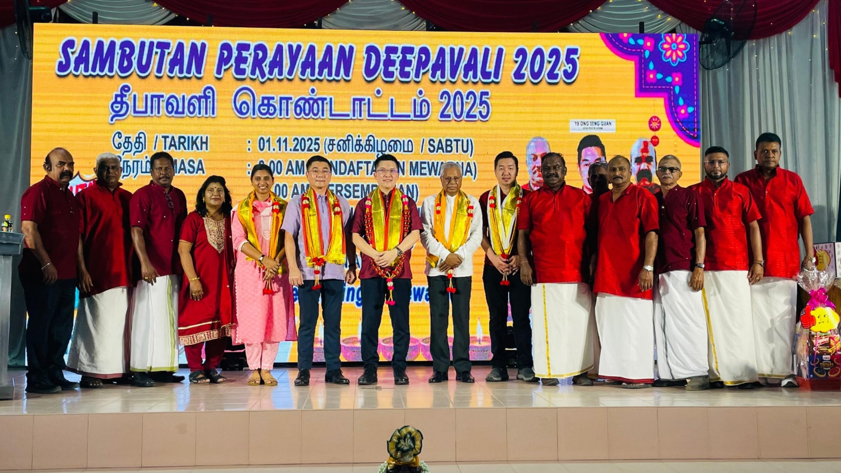 வோங் கா வோ தலைமையில் தைப்பிங் தொகுதியில் தீபாவளி திறந்த இல்ல உபசரிப்பு