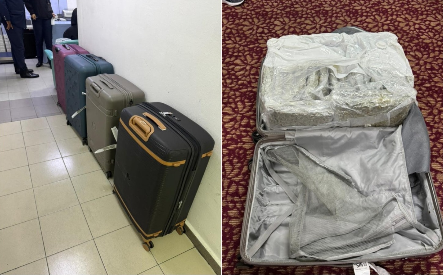 இரண்டு காதல் ஜோடி: கஞ்சாவைக் கடத்தும் முயற்சி முறியடிப்பு