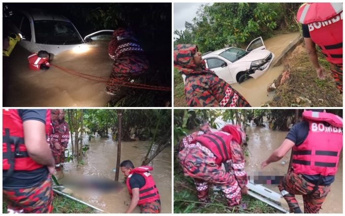 கிளந்தான் வெள்ளத்தில் காரோடு அடித்துச் செல்லப்பட்ட மாது மரணம்