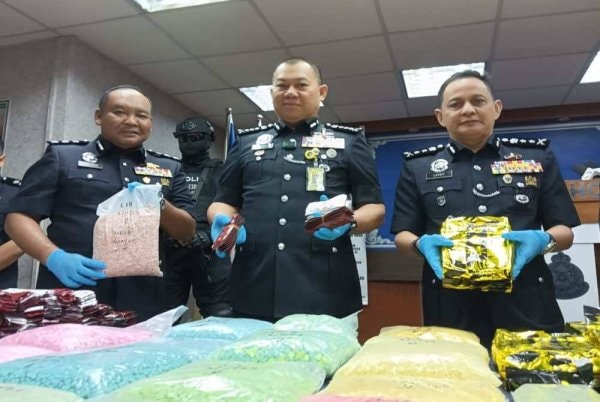 11.47 மில்லியன் ரிங்கிட் பெறுமானமுள்ள போதைப் பொருள் பறிமுதல்