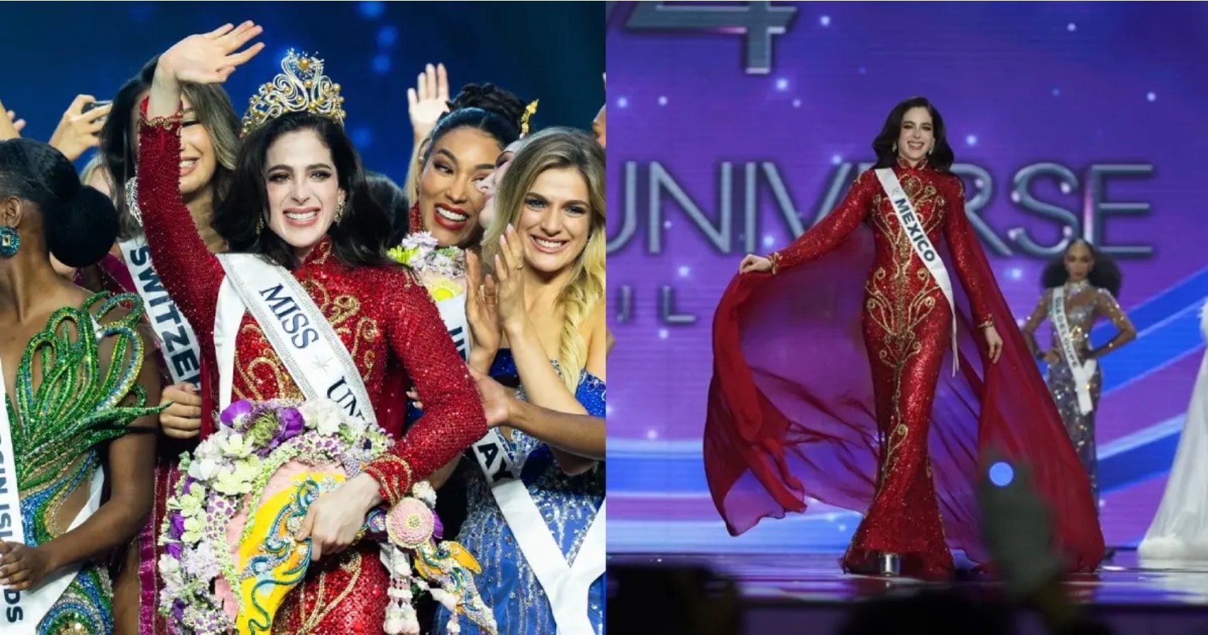 'மிஸ் யுனிவர்ஸ் 2025' பட்டத்தை வென்றார் மெக்சிகோ அழகி