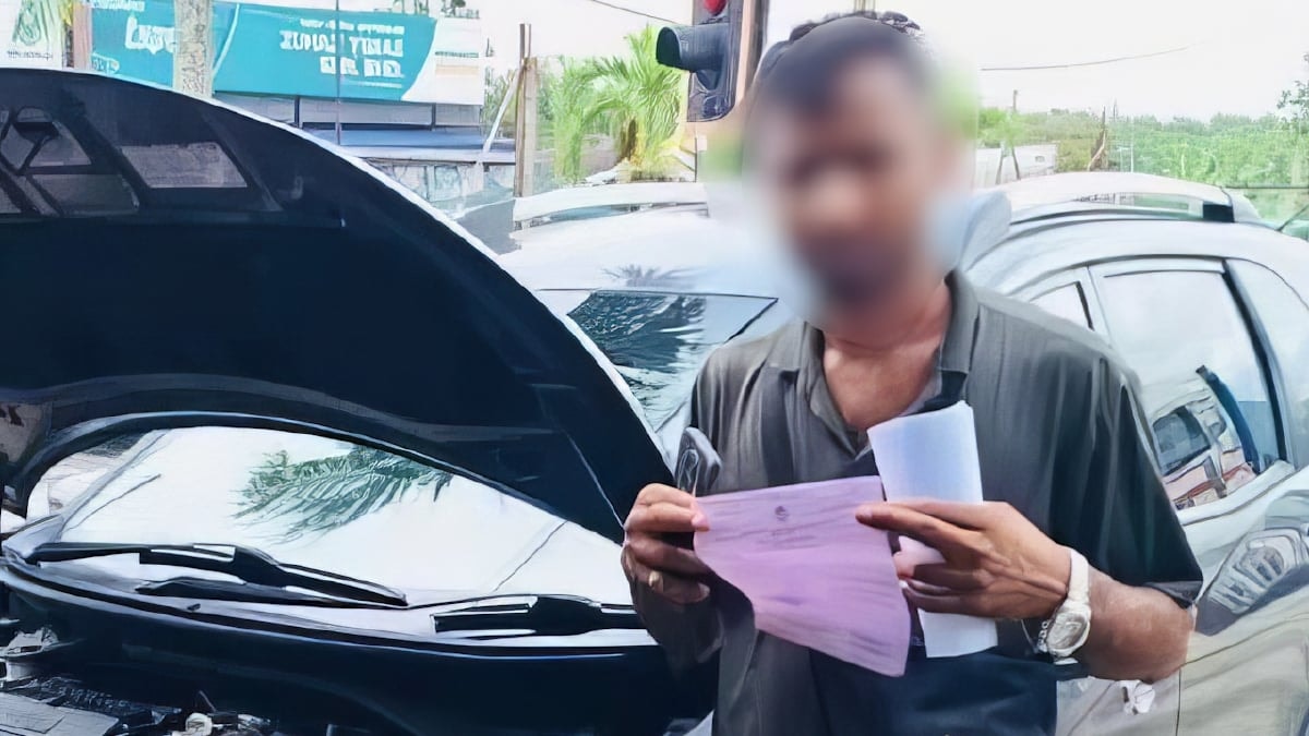 ஓட்டுநர் உரிமம் இன்றி கார் ஓட்டிய ரோஹிங்கியா அகதிக்கு அபராதம்!