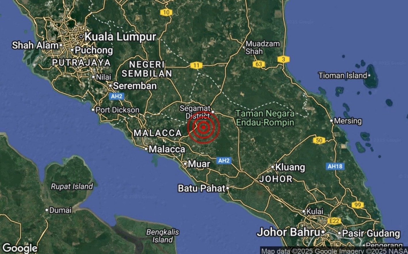 ஜோகூர், புக்கிட் கெப்போங்கில் திடீர் நிலநடுக்கம்: பொதுமக்கள் கலக்கம்