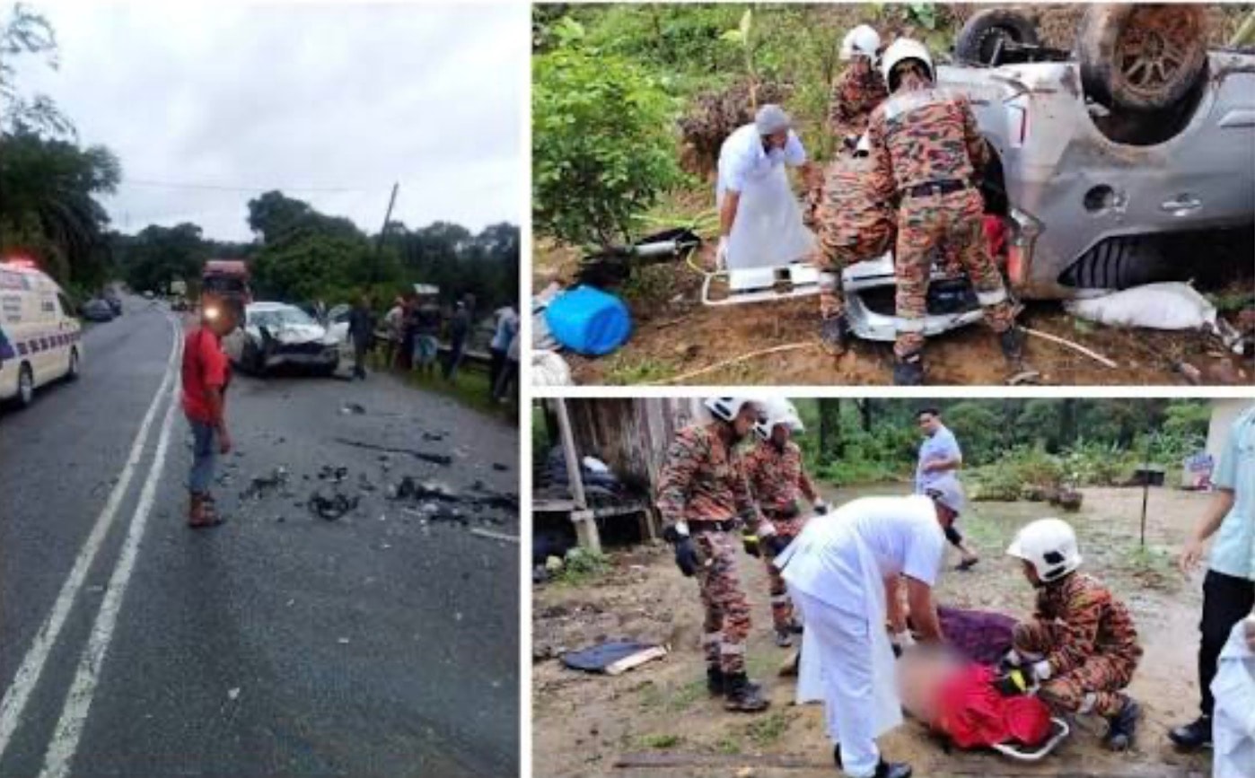 ஜெஞ்சாரோமில் பயங்கரம்: 3 வாகனங்கள் மோதிய கோர விபத்தில் இளைஞரின் கை மணிக்கட்டு துண்டானது!