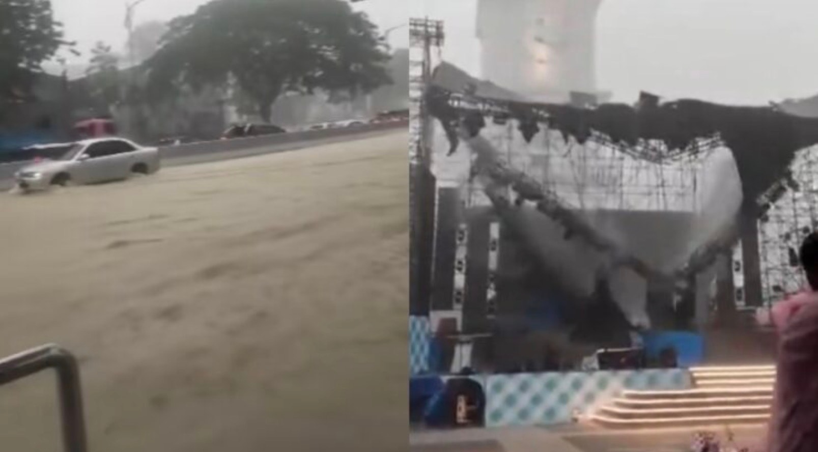 கனத்த மழை: ஜோகூர் பாரு வெள்ளக்காடாக மாறியது