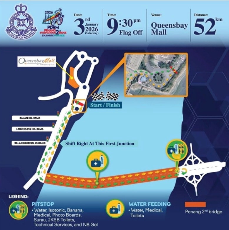 பினாங்கின் 2-வது பாலம் முழுமையாக மூடப்படும்!