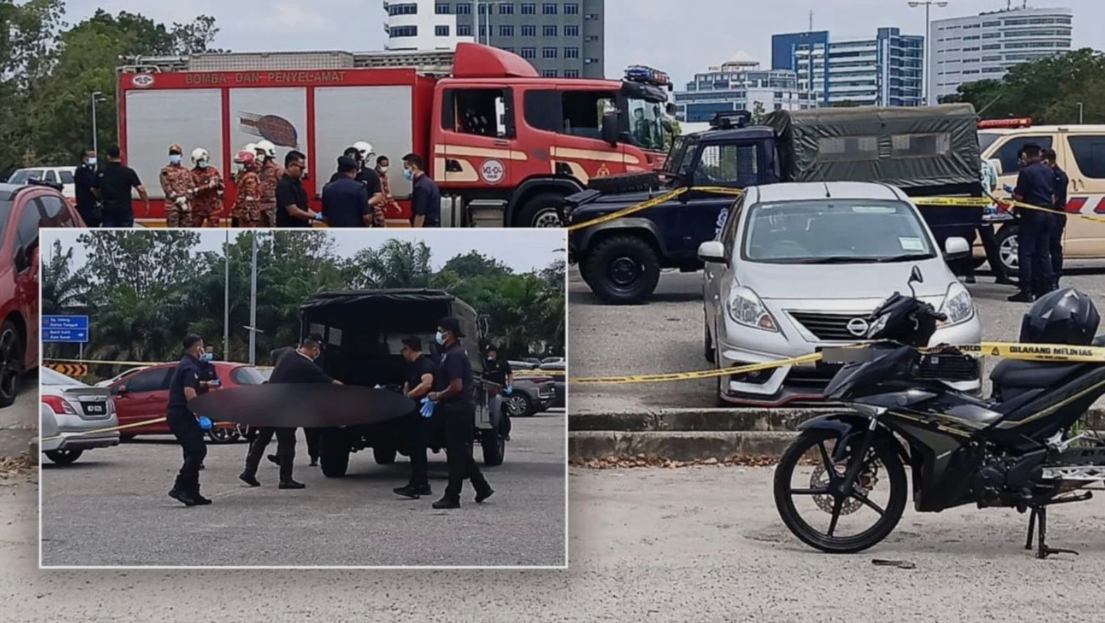 ஆயர் கெரோ அருகே காரினுள் ஆடவர் சடலம்