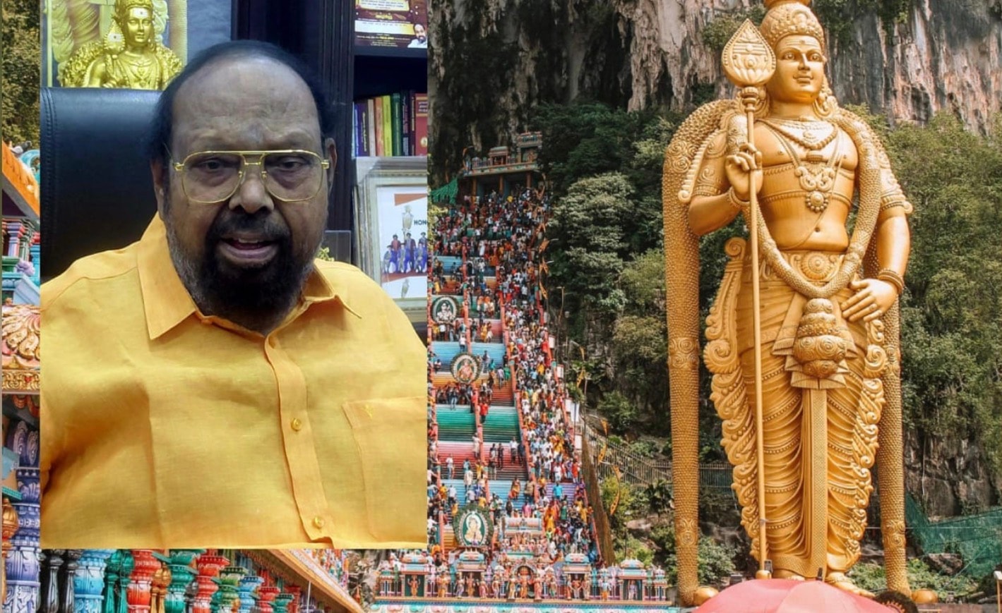 பத்துமலைக்கு வருகை புரியும் பிரதமரிடம் எதுவும் கேட்கப் போவதில்லை: தேவஸ்தானத் தலைவர் டான் ஶ்ரீ நடராஜா கூறுகிறார்