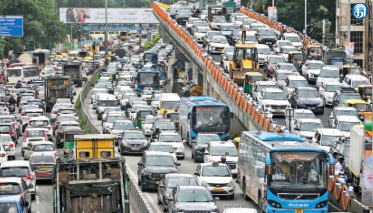 உலகின் மிக நெரிசலான நகரங்கள்: 2-வது இடத்தில் பெங்களூரு