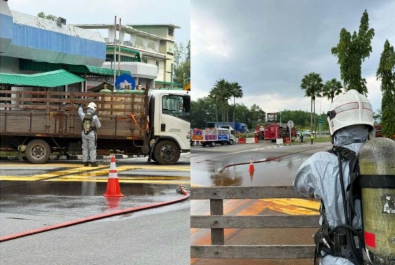 சிரம்பான் டோல் சாவடியில் அமோனியா வாயு கசிவு: பாதிக்கப்பட்ட மூவரின் நிலை சீராக உள்ளது