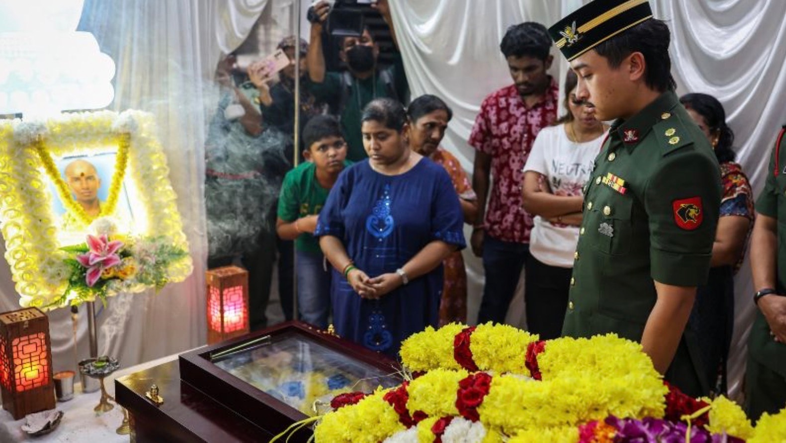 மறைந்த வீரர் இந்திரனின் குடும்பத்திற்கு பகாங் இளவரசர் நேரில் ஆறுதல்