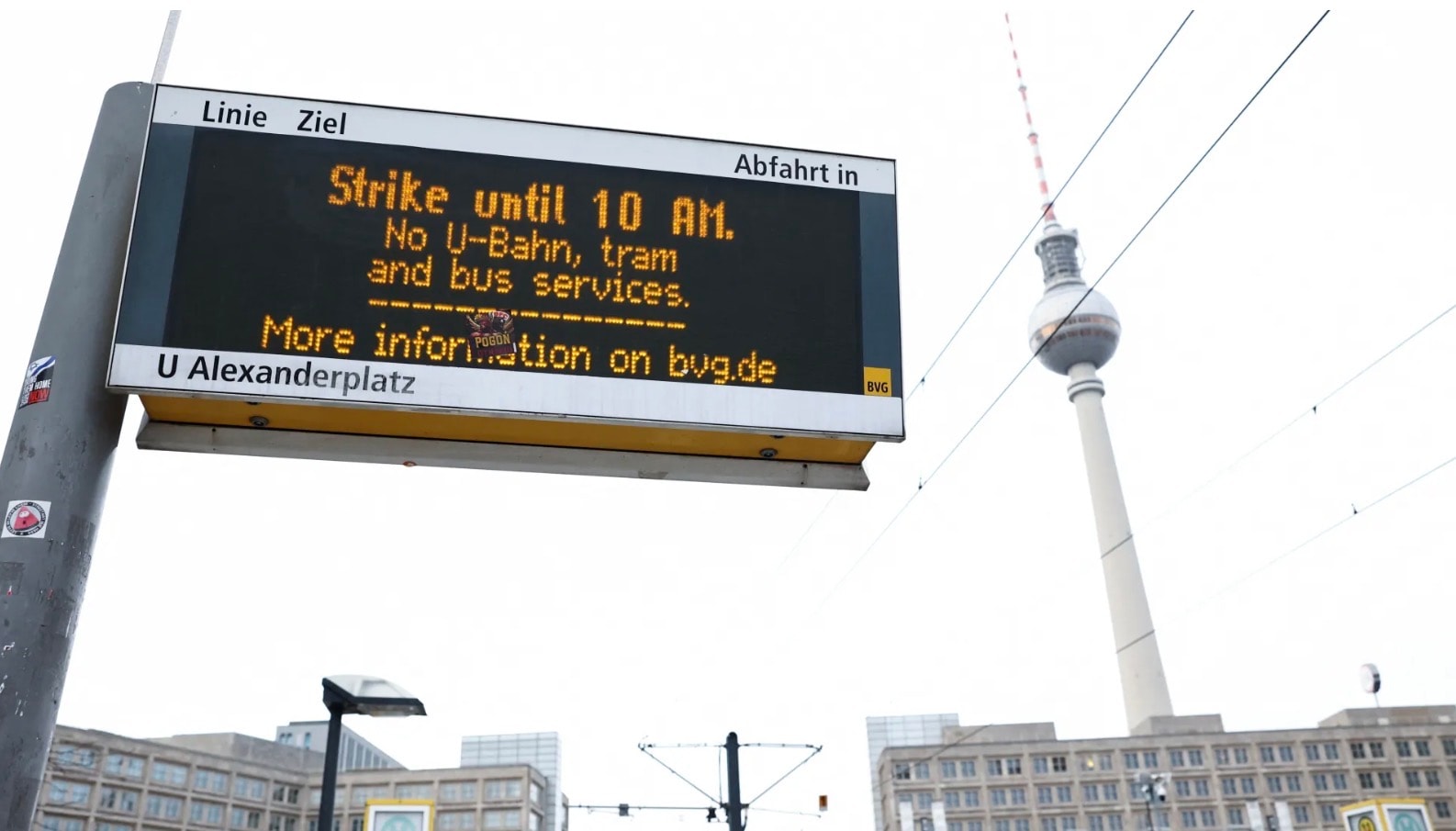 ஜெர்மனியில் போக்குவரத்து முடக்கம்: எதிர்வரும் நாட்களில் நாடு தழுவிய வேலை நிறுத்தம்