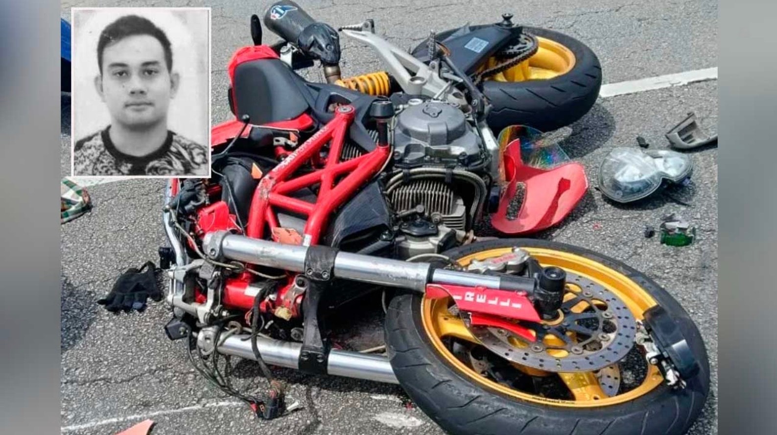 அதிநவீன மோட்டார் சைக்கிள் விபத்தில் குத்தகையாளர் பலி