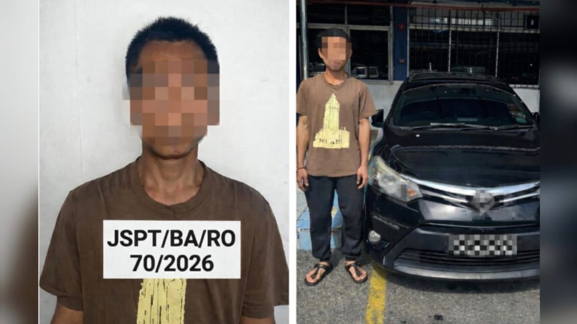 ஆபத்தான முறையில் கார் ஓட்டிய நபர் கைது: சமூக ஊடகக் காணொலி மூலம் சிக்கிய கும்பல்