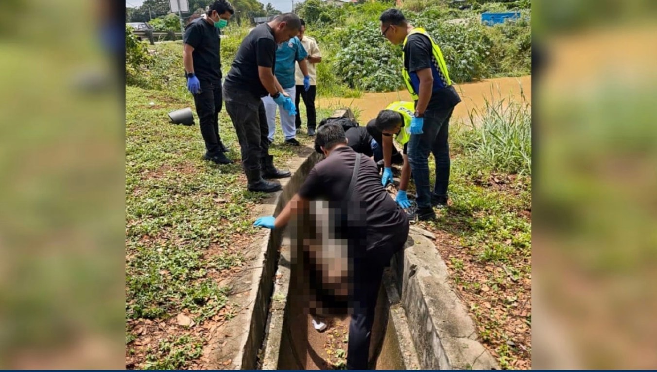 சிகாமாட்டில் அடையாளம் தெரியாத பெண்ணின் உடல் வாய்க்காலில் கண்டெடுப்பு