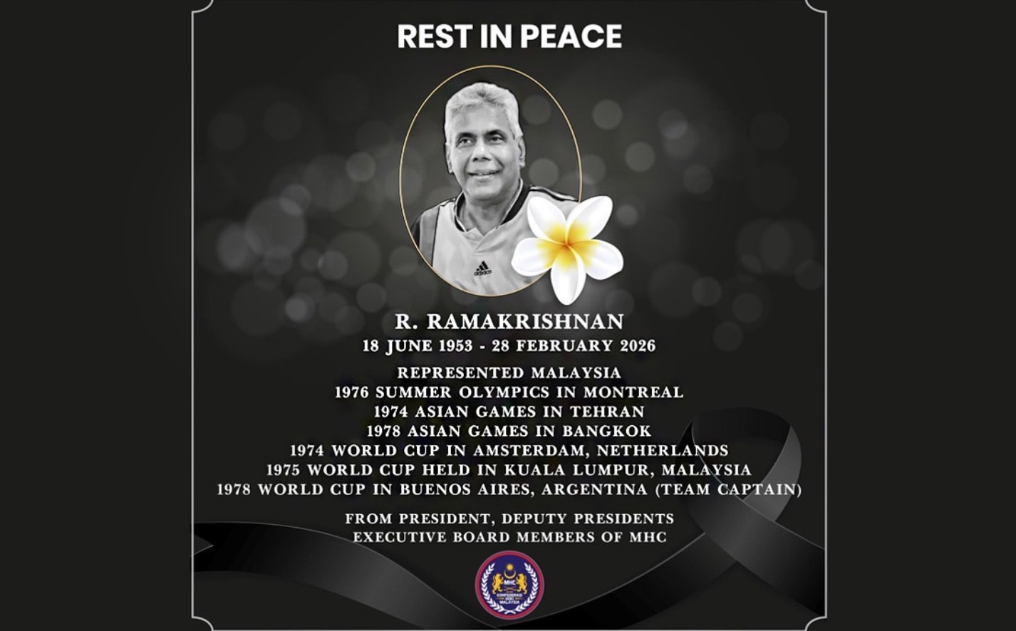 தேசிய ஹாக்கி ஜாம்பவான் ஆர். ராமகிருஷ்ணன் காலமானார்