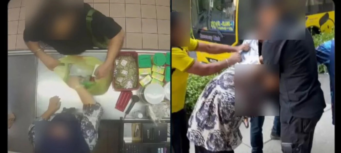 மளிகைக் கடையில் ஊழியர்களுடன் வாக்குவாதம் - முதியவரைத் தாக்கிய நபர்