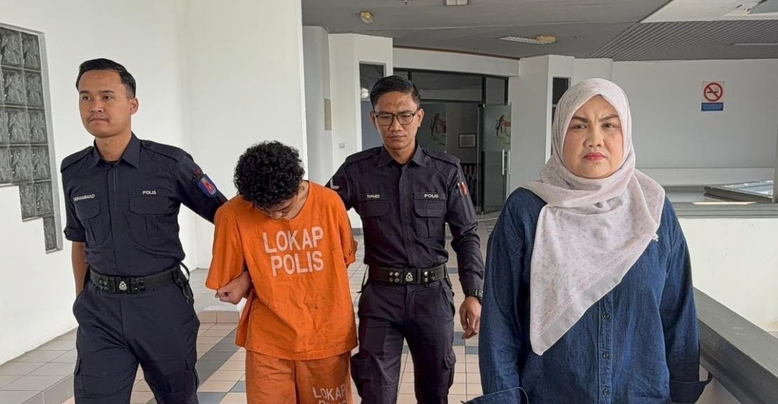 கர்ப்பிணி மனைவியைத் தாக்கிய கணவருக்கு : 4 நாட்கள் தடுப்புக்காவல்