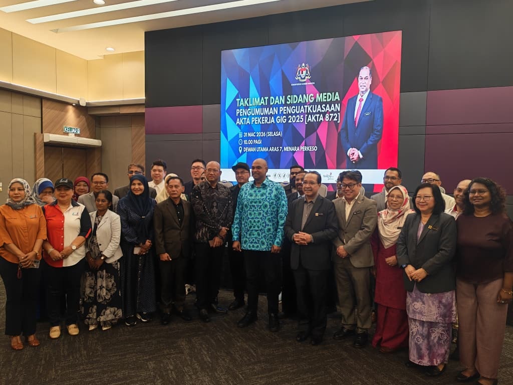 மலேசியாவில் கிக் தொழிலாளர் சட்டம் அமல்: 16.4 லட்சம் பேருக்குப் பாதுகாப்பு உறுதி