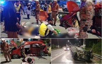 கிளந்தானின் இரு வாகனங்கள் மோதிக்கொண்ட விபத்து - இருவர் உயிரிழந்தனர்