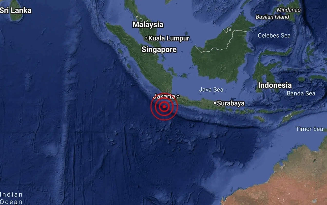 இந்தோனேசியாவின் சுமத்ரா பகுதியில் 5.0 ரிக்டர் அளவிலான நிலநடுக்கம்