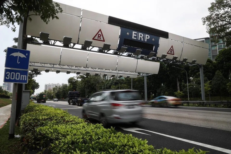 மார்ச் 17 முதல் சிங்கப்பூரில் 4 இடங்களில் ERP கட்டண உயர்வு - வாகன ஓட்டிகள் கவனத்திற்கு!