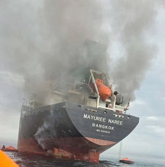 கப்பல் மீது ஏவுகணைத் தாக்குதல்: ஈரானிடம் மன்னிப்பு கோரியது தாய்லாந்து