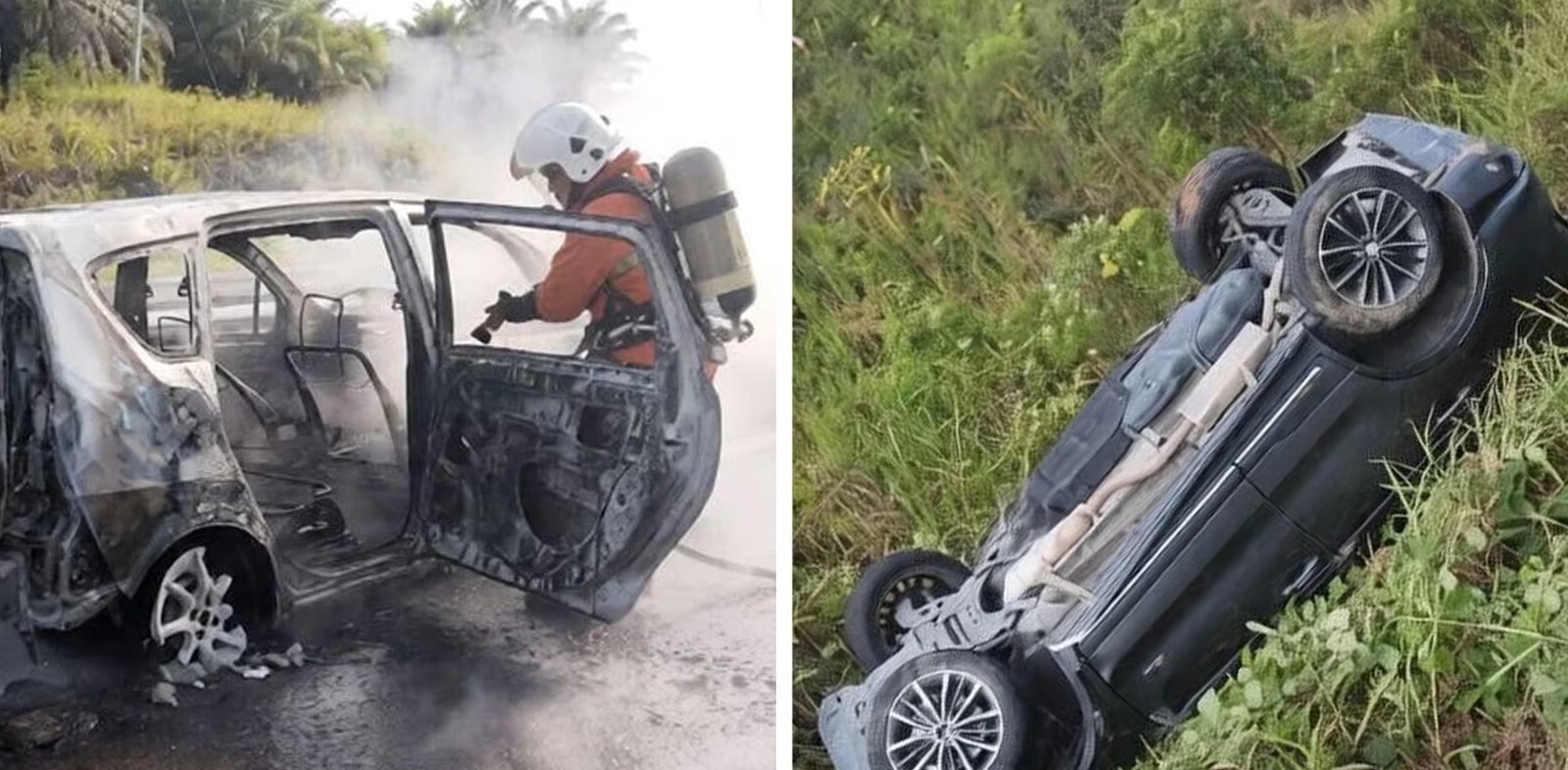  பான் போர்னியோ நெடுஞ்சாலையில் கோர விபத்து: மூவர் பலி, இரு சிறுவர்கள் காயம்