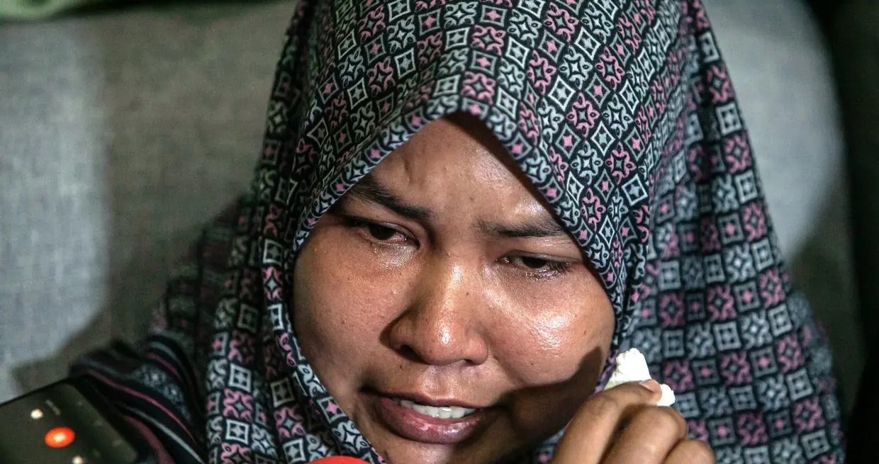 மது போதை ஓட்டுநரால் கணவரை இழந்த மனைவி நீதி கோரி போராட்டம்; உருக்கமான பின்னணி