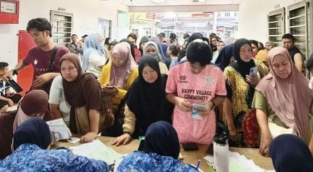 சண்டக்கான் தீவிபத்தால் பாதிக்கப்பட்ட 248 பேருக்கு, 6 நிவாரண மையங்கள்