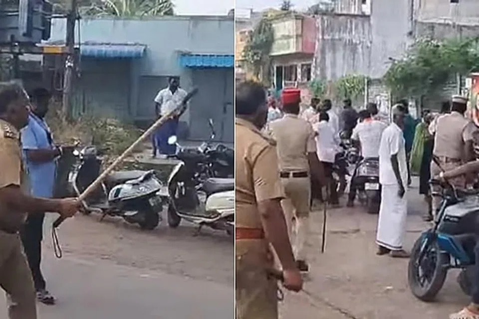 புதுச்சேரி தேர்தல் மோதல்: வாக்குச்சாவடியில் பாஜக - காங்கிரஸ் தொண்டர்கள் மல்லுக்கட்டு; போலீசார் தடியடி!