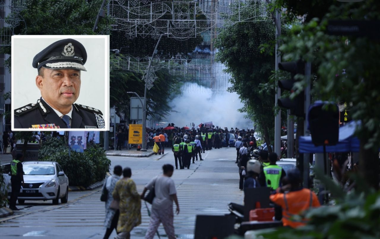 தங்காப் ஆசம் பாக்கி போராட்டம்: பட்டாசு வெடித்த மர்ம நபர்களுக்கு வலைவீச்சு