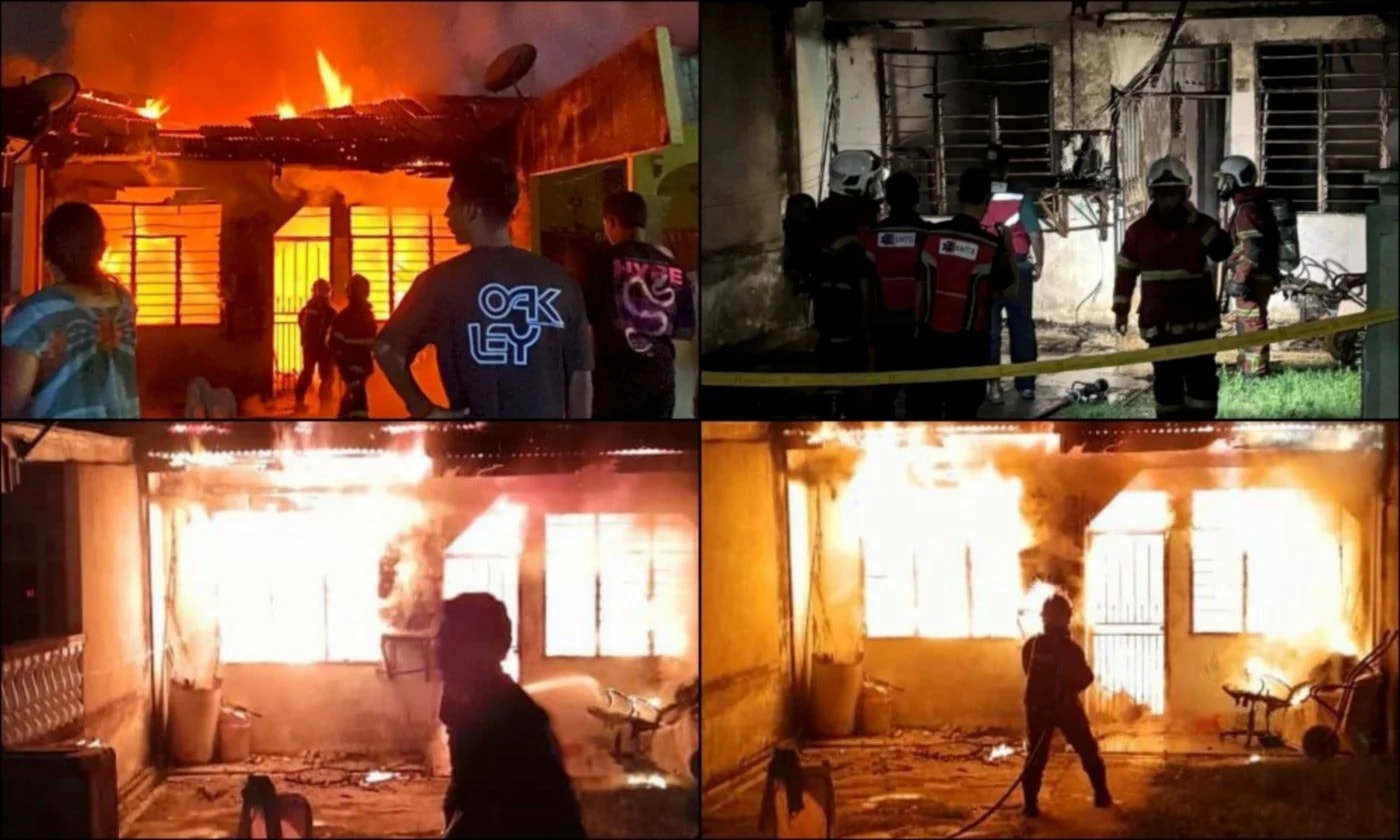 மாண்டினில் வீடு எரிந்து முற்றிலும் தீக்கிரையானது – பெண் உயிரிழப்பு