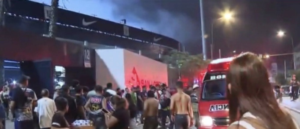 பெரு நாட்டின் கால்பந்து மைதானத்தில் நேரிட்ட அசம்பாவிதம்: ஒருவர் பலி; 47 பேர் காயம்