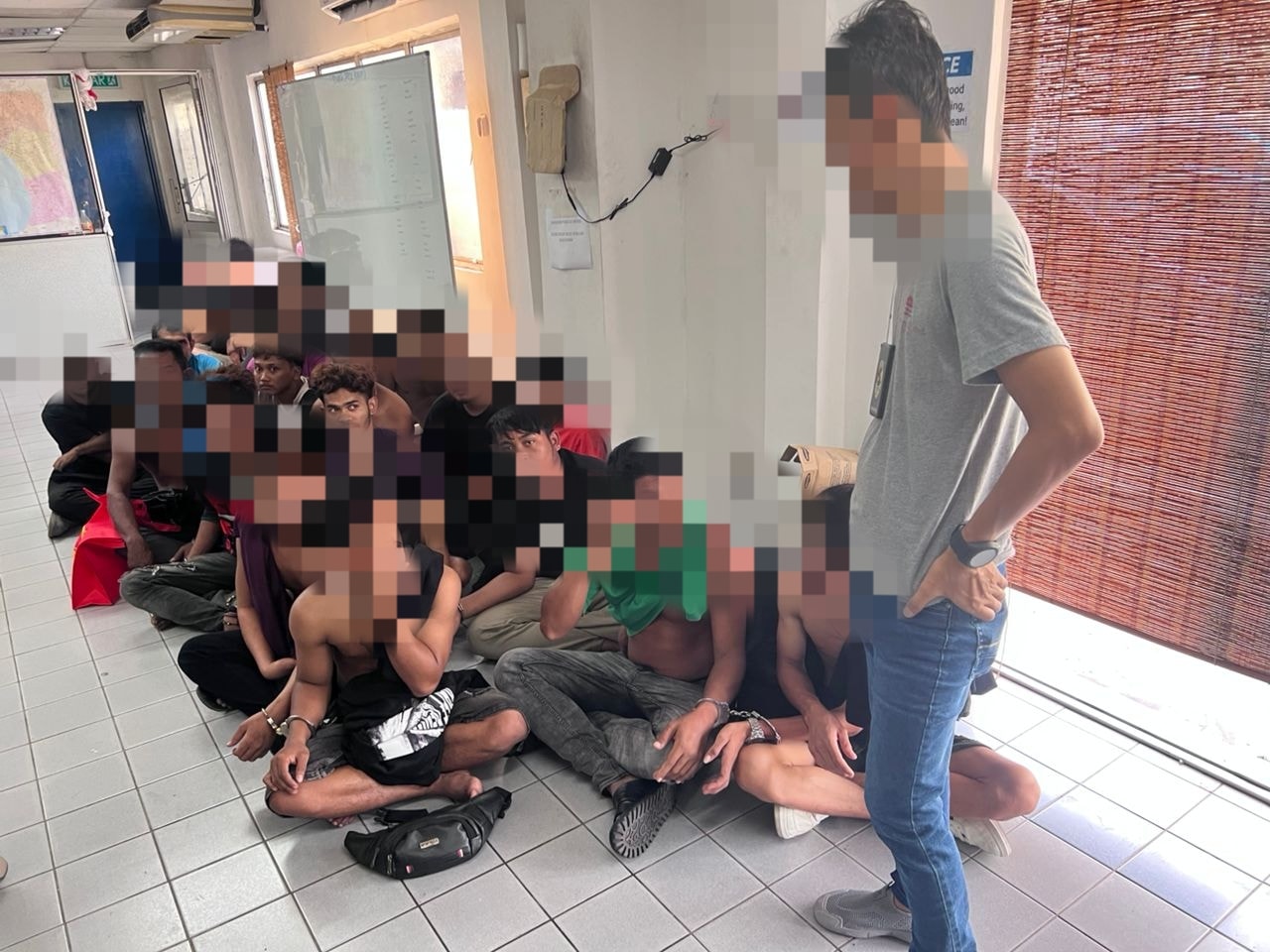 கூலிமில் 18 வெளிநாட்டுத் தொழிலாளர்கள் கைது