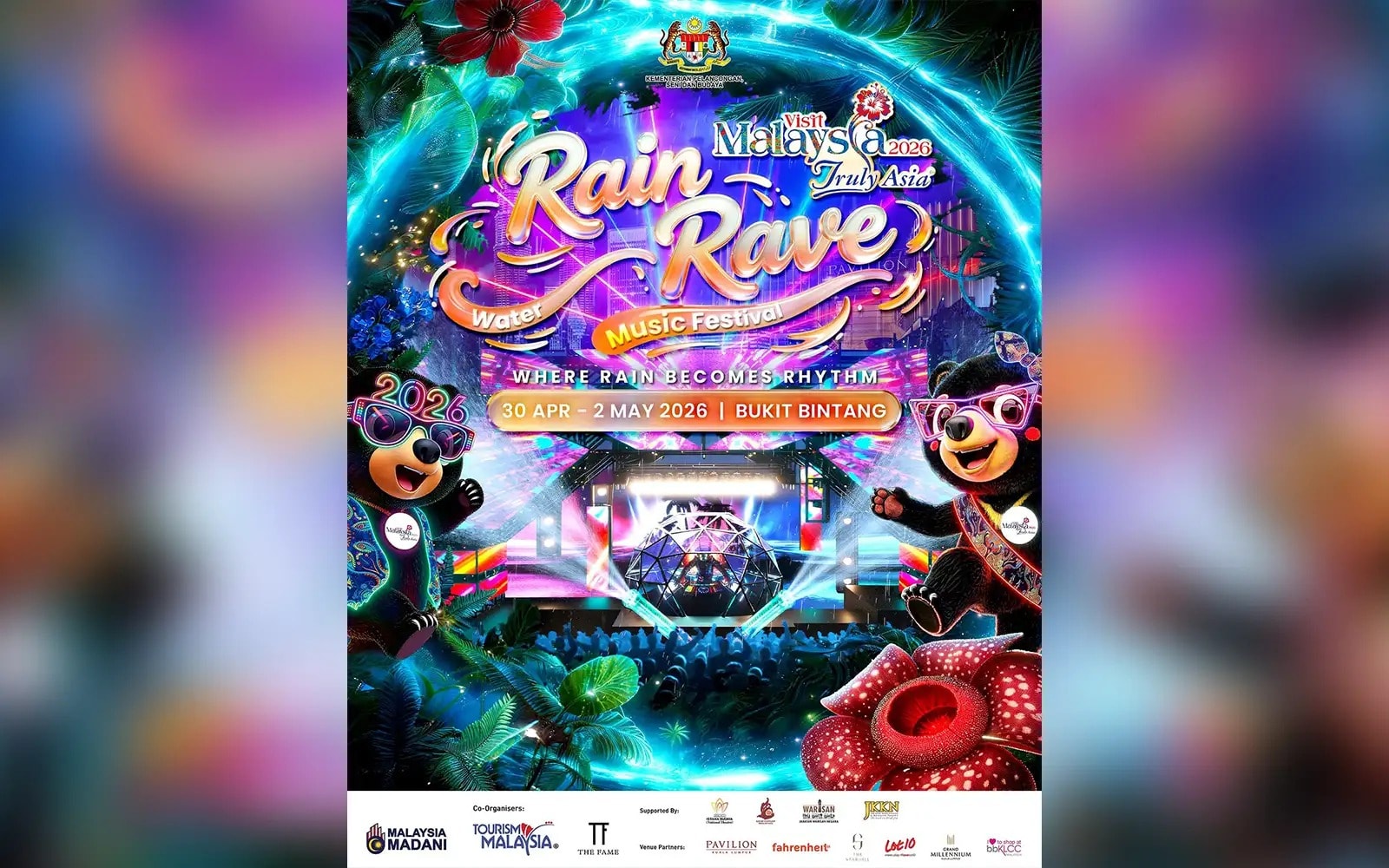 நிகழ்ச்சிகள் காரணமாக ஏப்ரல் 29 முதல் மே 2 வரையில் புக்கிட் பிந்தாங் சாலைகள் மூடல்