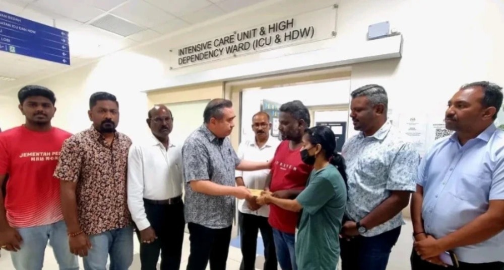 போதைப்பொருள் பயன்படுத்திய லாரி ஓட்டுநரால் நேர்ந்த கோர விபத்து: அமைச்சர் அந்தோணி லோக் நேரில் ஆறுதல்