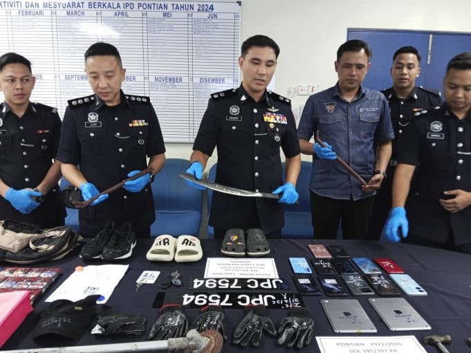 பொந்தியான் 'கெங் குயாய்' கொள்ளைக் கும்பல் பிடிபட்டது