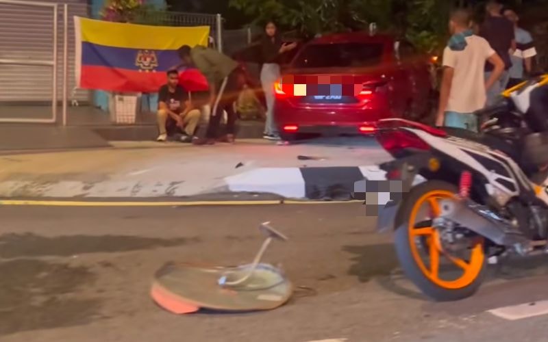 கோலாலம்பூரில் இரு மோட்டார் சைக்கிள் ஓட்டுநர்கள் மீது மோதிய விபத்து: இளைஞர் மீது குற்றச்சாட்டு