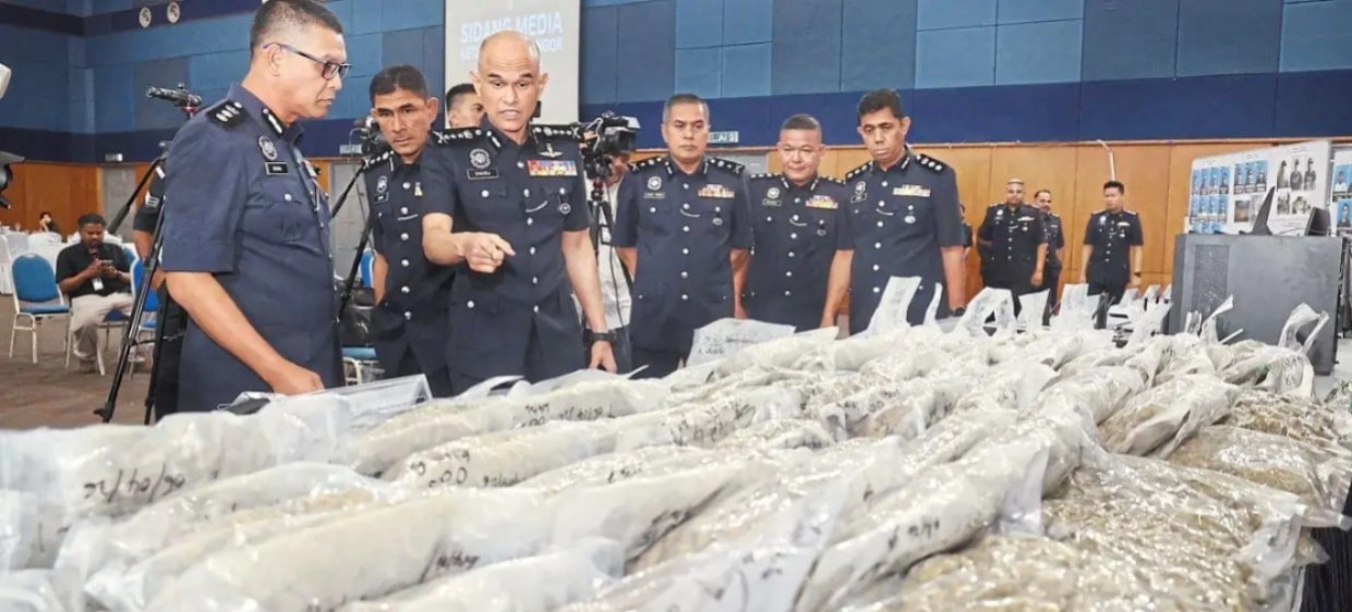 கேஎல்ஐஏ விமான நிலையப் பகுதிகளில் 5 மில்லியனுக்கும் அதிகமான போதைப் பொருட்கள் பறிமுதல்