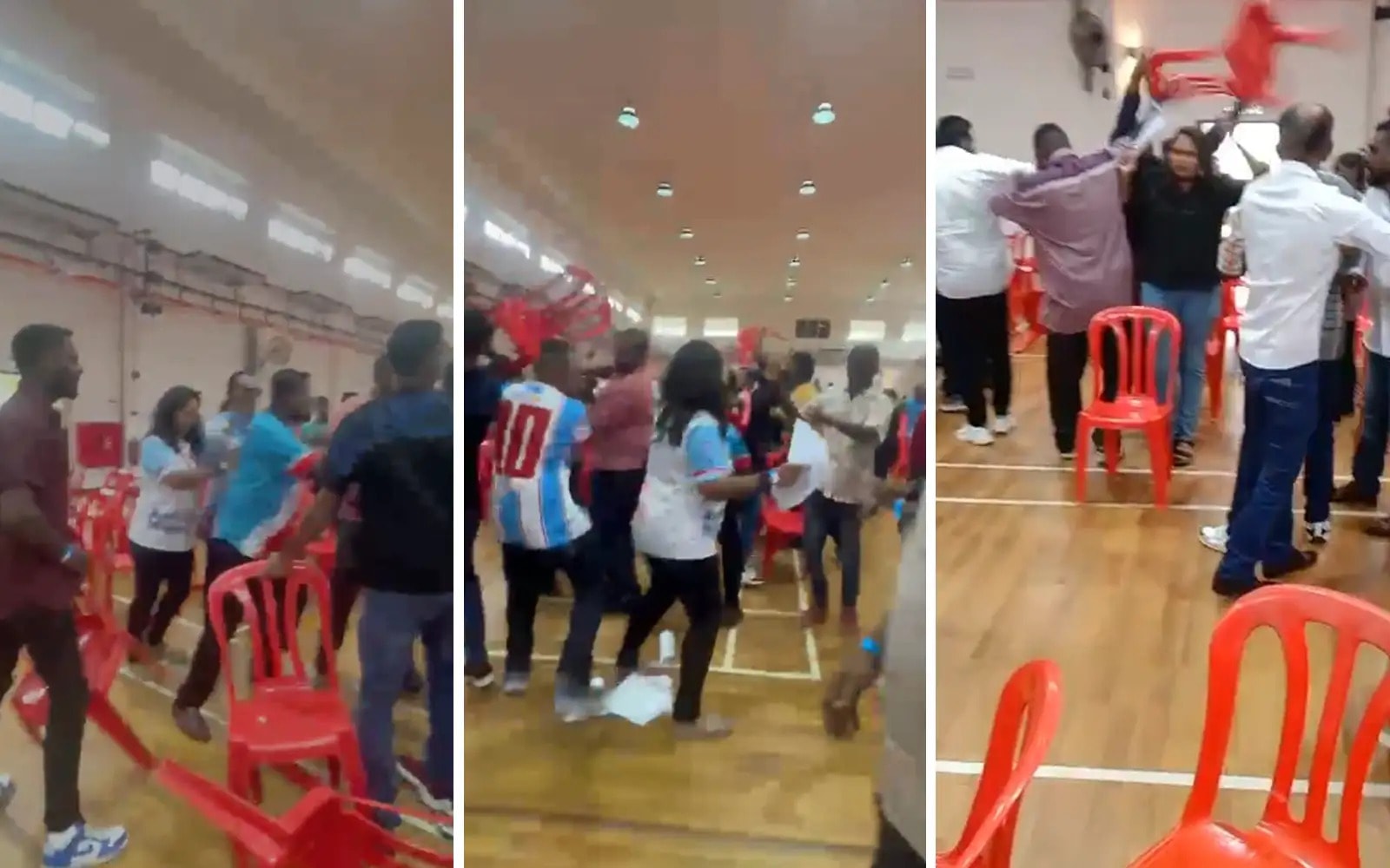 கோல சிலாங்கூர் பிகேஆர் ஆண்டுக் கூட்டத்தில் தள்ளு முள்ளு - நம்பிக்கையில்லா தீர்மானத்தால் பரபரப்பு