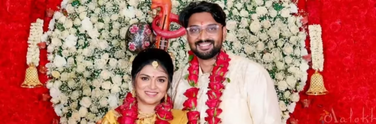 நடிகை ரவீனா ரவி - இயக்குனர் தேவன் ஜெயக்குமார் திருமணம்